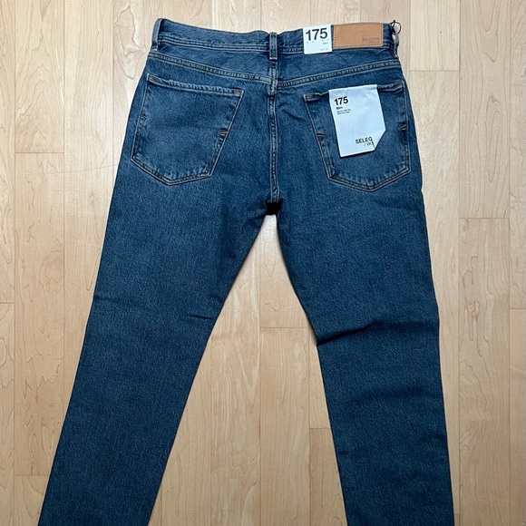 Selected Homme slim fit jeans in mid wash - Picture 2 of 6